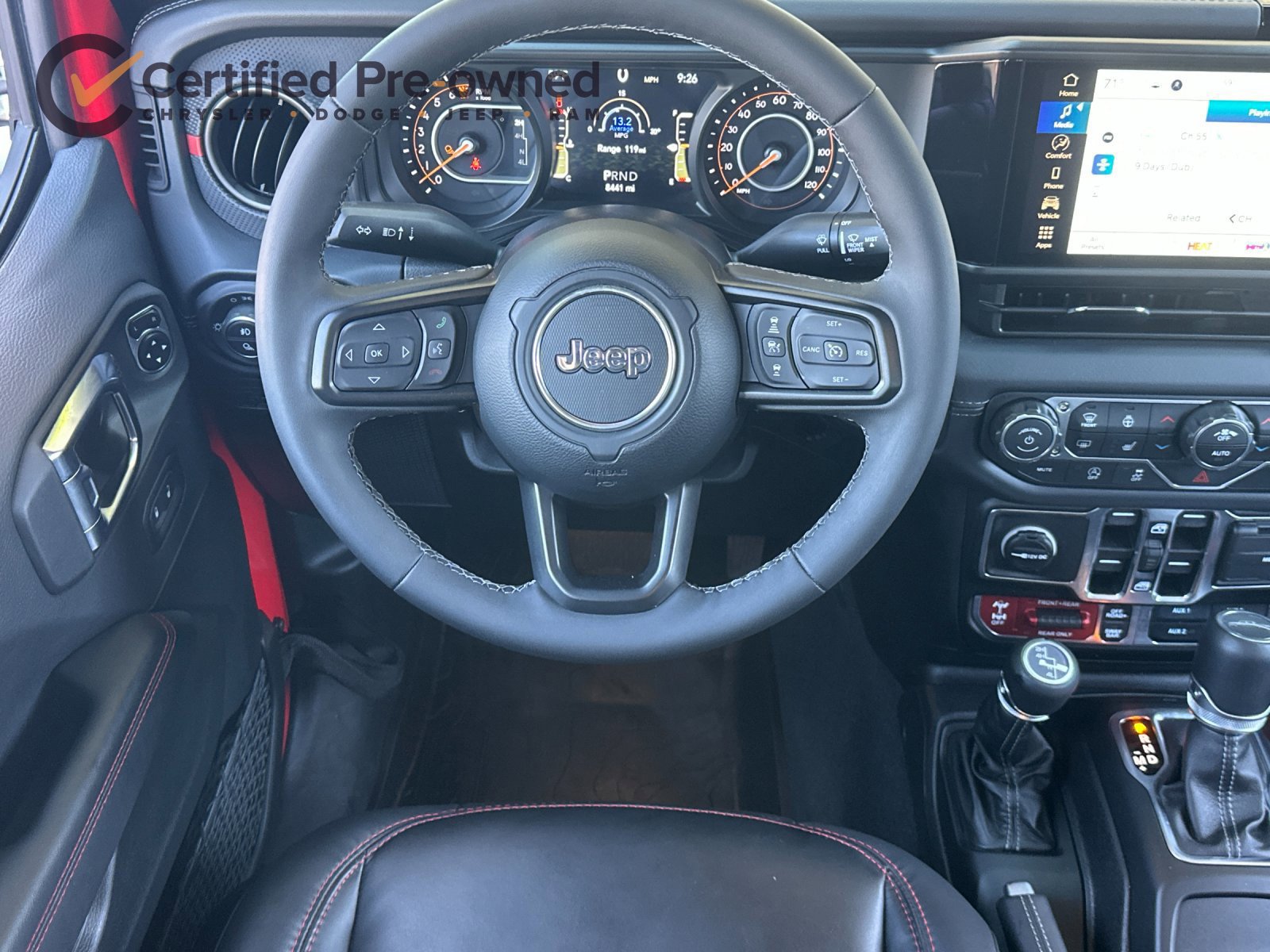 Certified 2025 Jeep Gladiator Rubicon w/ Convenience Group AWD/4WD image 15