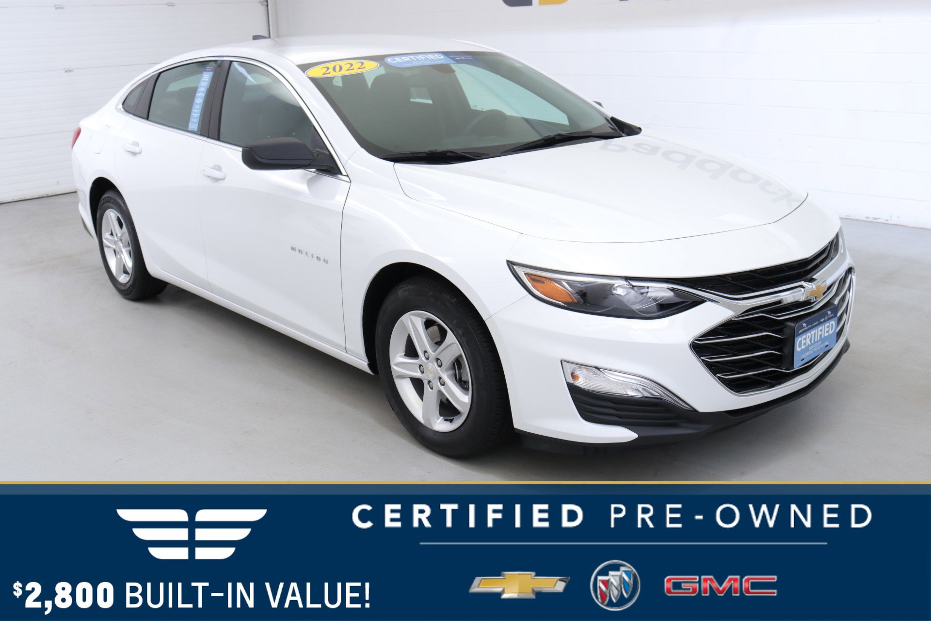 Certified 2022 Chevrolet Malibu LS