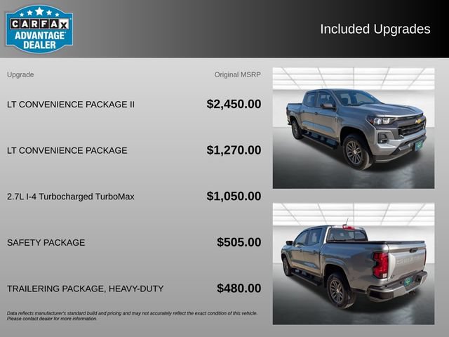 Certified 2024 Chevrolet Colorado LT w/ LT Convenience Package II RWD image 3