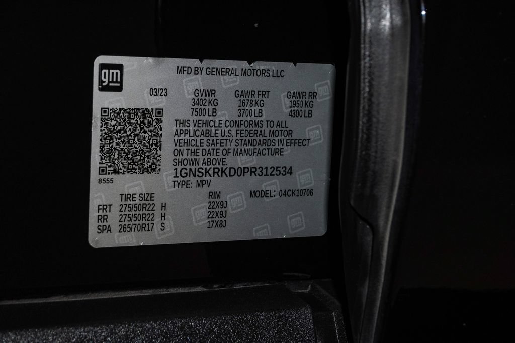 Used 2023 Chevrolet Tahoe RST AWD/4WD image 33