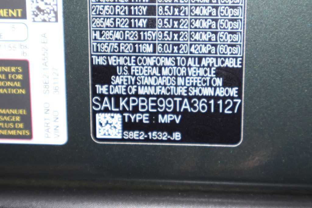 New 2026 Land Rover Range Rover Long Wheelbase SE AWD/4WD image 27