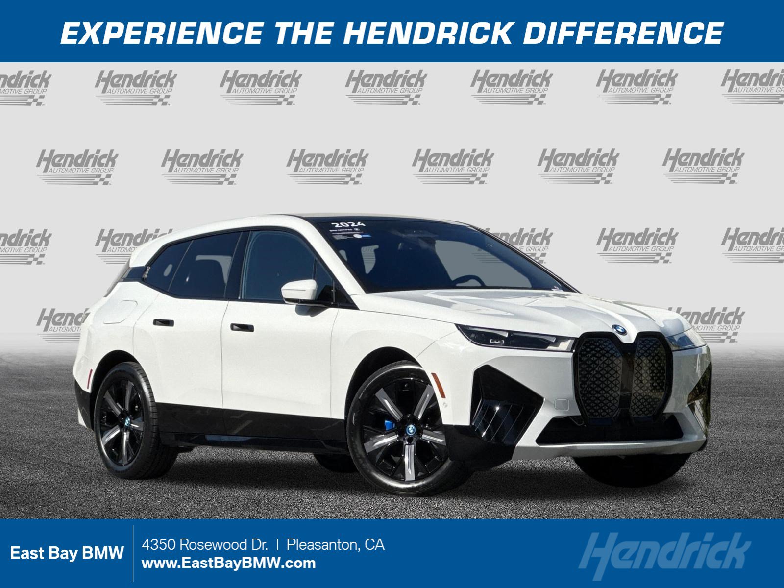 Certified 2024 BMW iX xDrive50 w/ Sport Package AWD/4WD image 1
