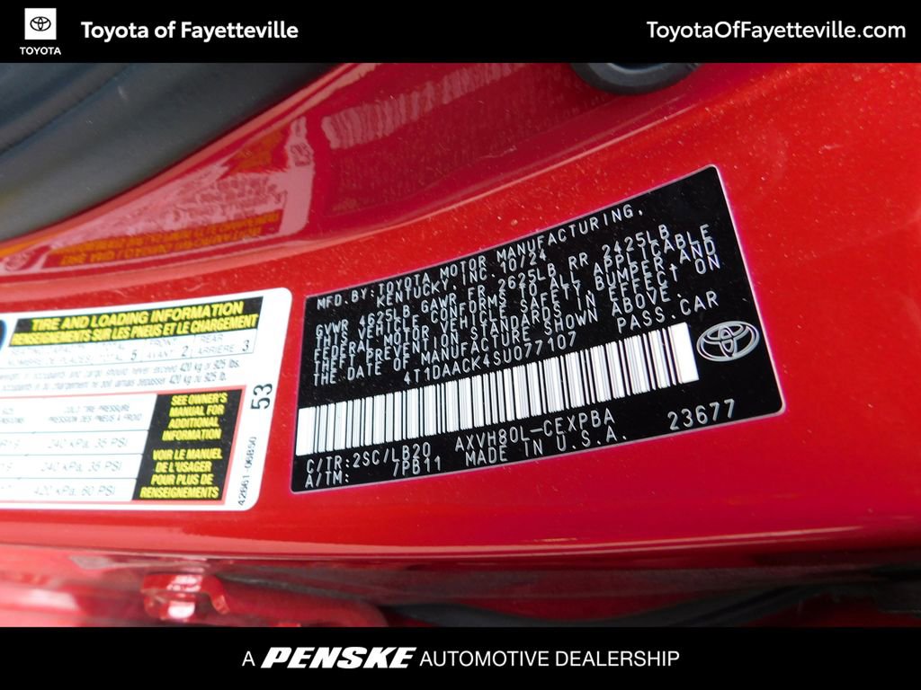 Used 2025 Toyota Camry XSE w/ Premium Package FWD image 9