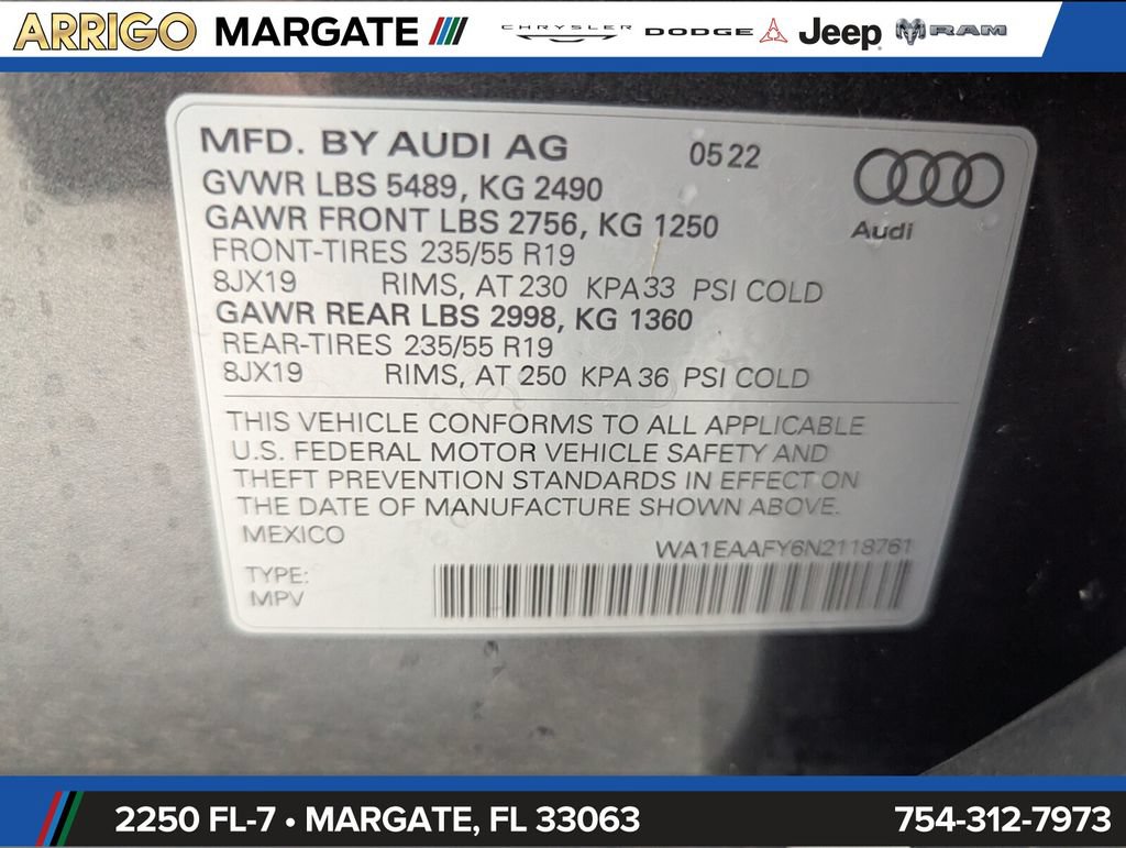 Used 2022 Audi Q5 2.0T Premium Plus AWD/4WD image 31