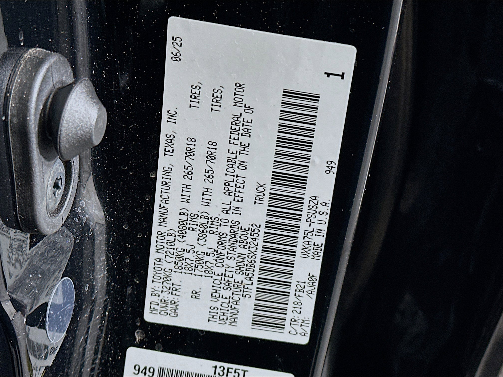 Used 2025 Toyota Tundra SR5 w/ TRD Off-Road Package image 12