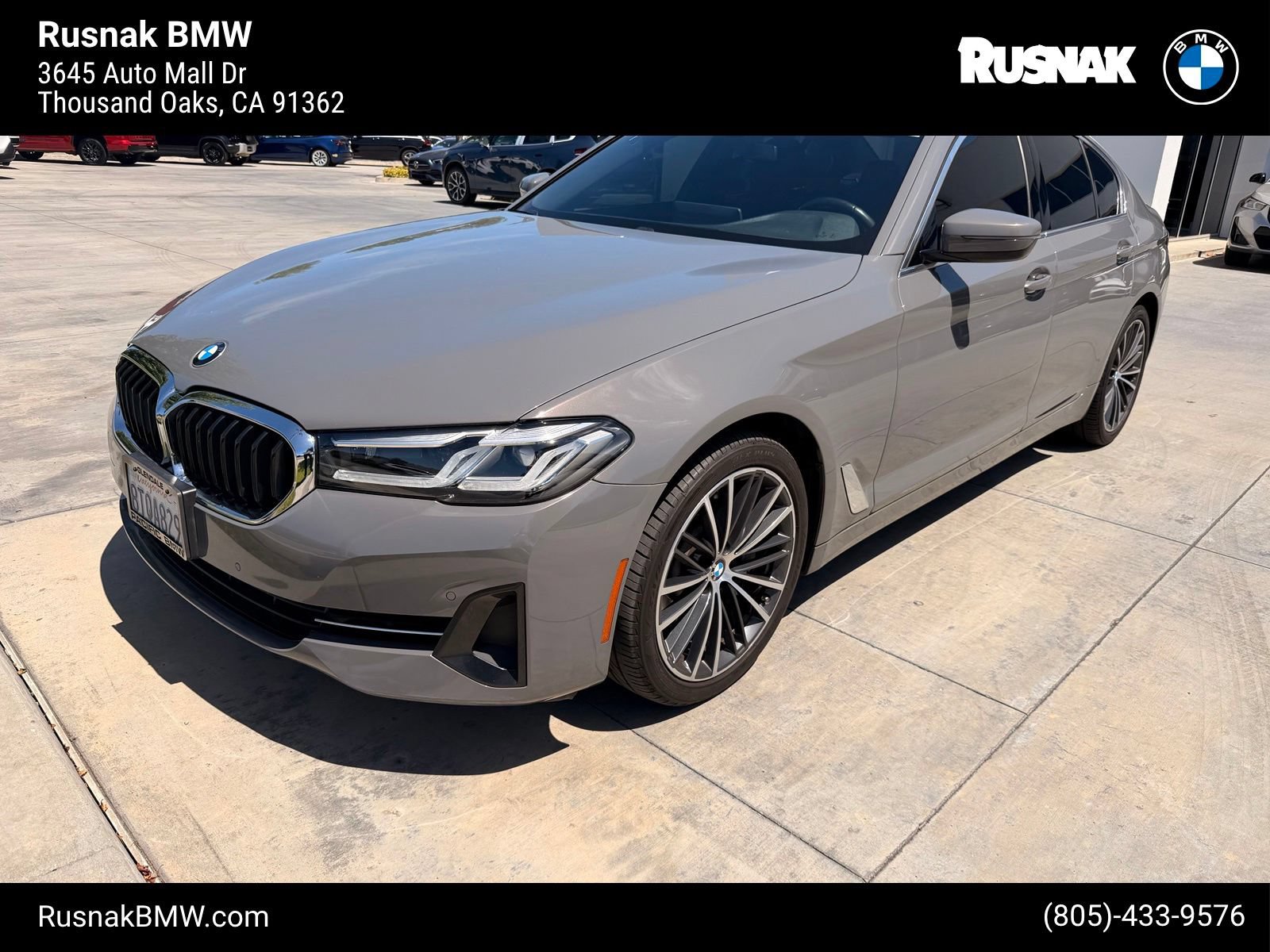 Used 2021 BMW 530i w/ Convenience Package