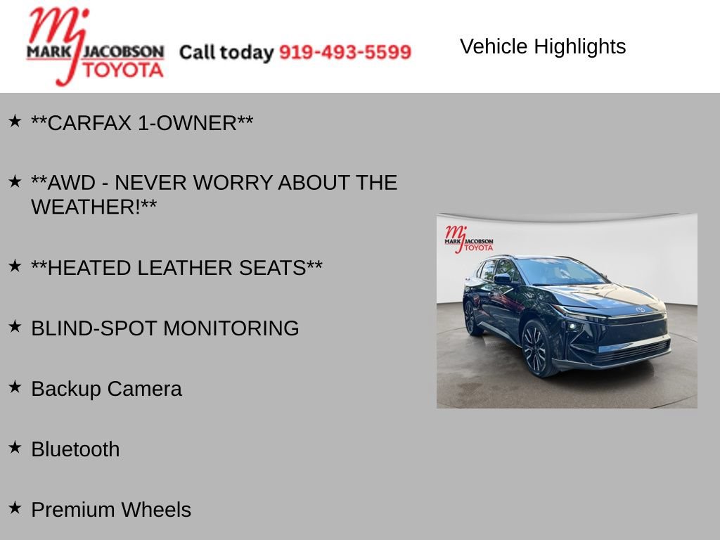 Used 2026 Toyota bZ AWD/4WD image 6