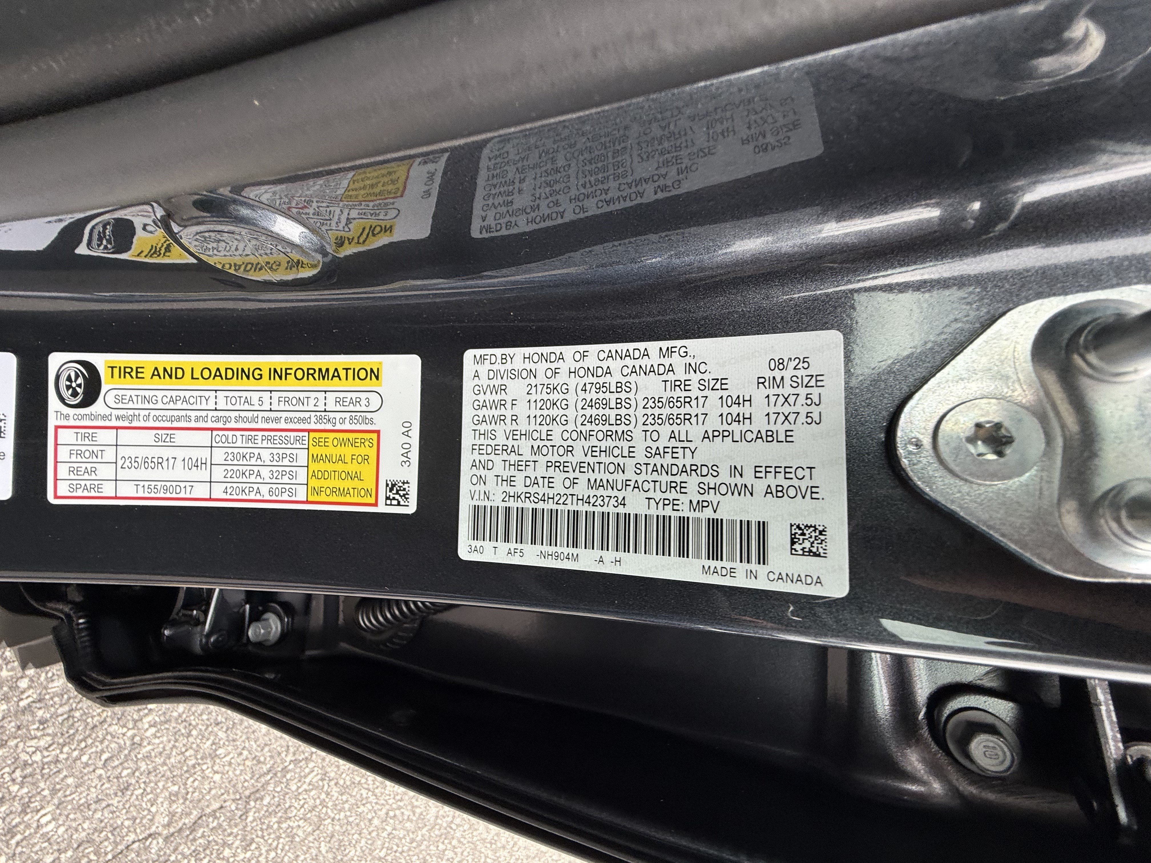 New 2027 Honda CR-V LX image 15
