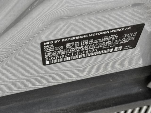 Used 2018 BMW X3 xDrive30i w/ Convenience Package AWD/4WD image 32