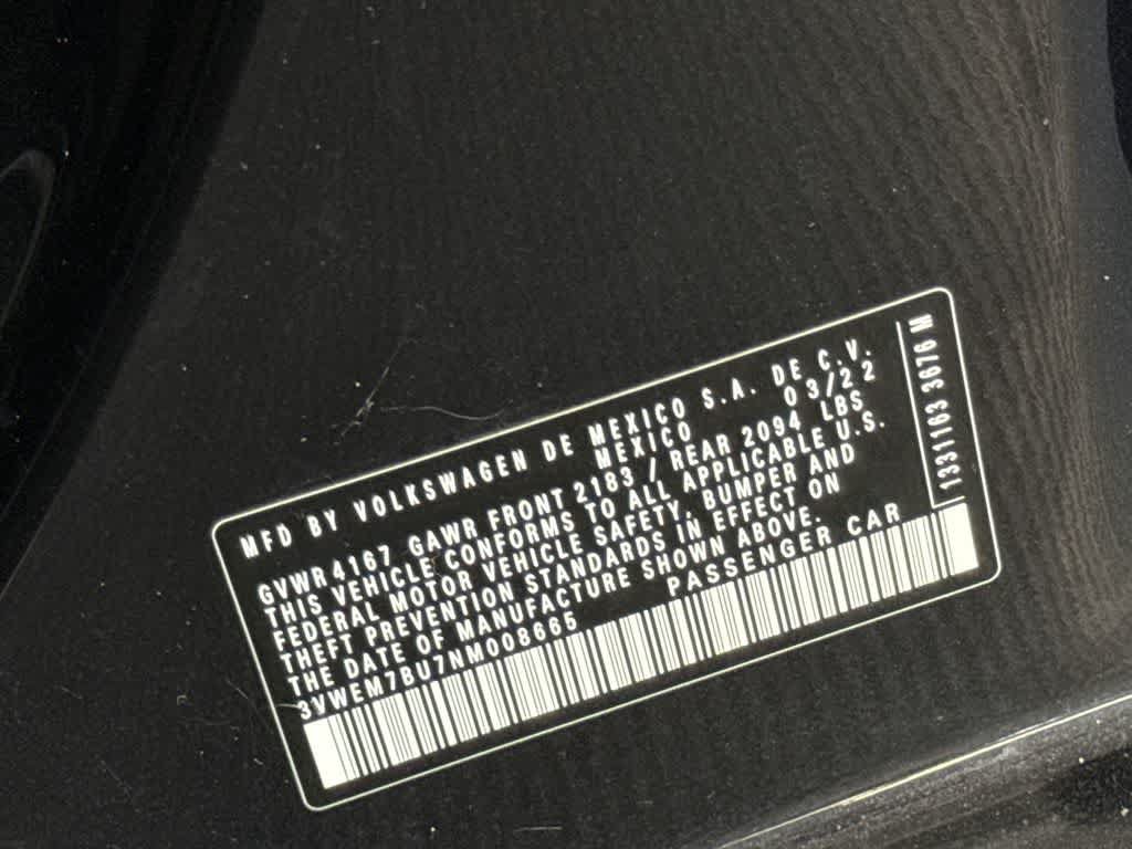 Certified 2022 Volkswagen Jetta SE FWD image 29