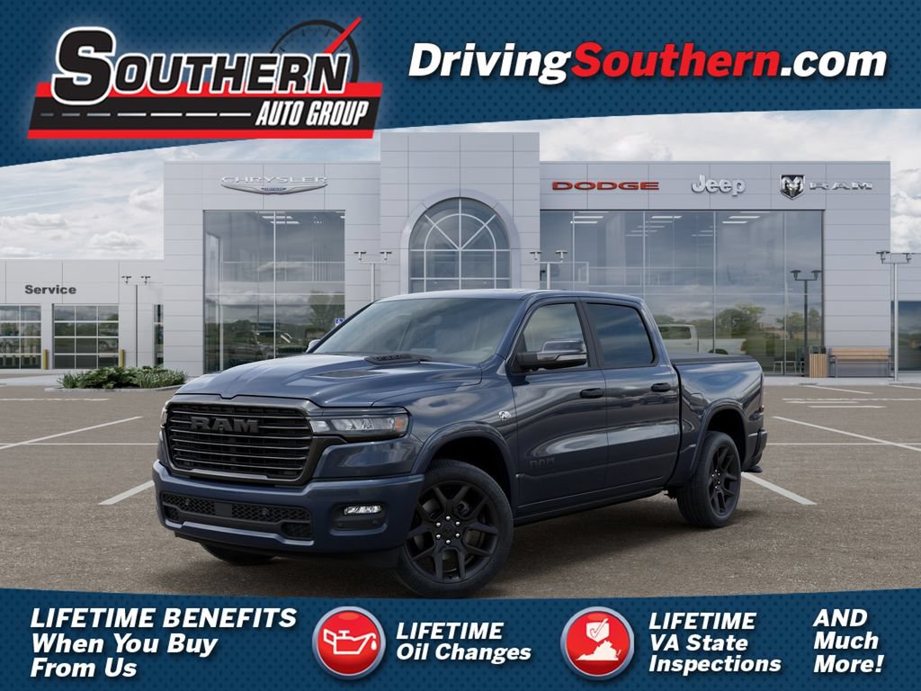New 2026 RAM 1500 Laramie w/ Night Edition AWD/4WD 360° Tour