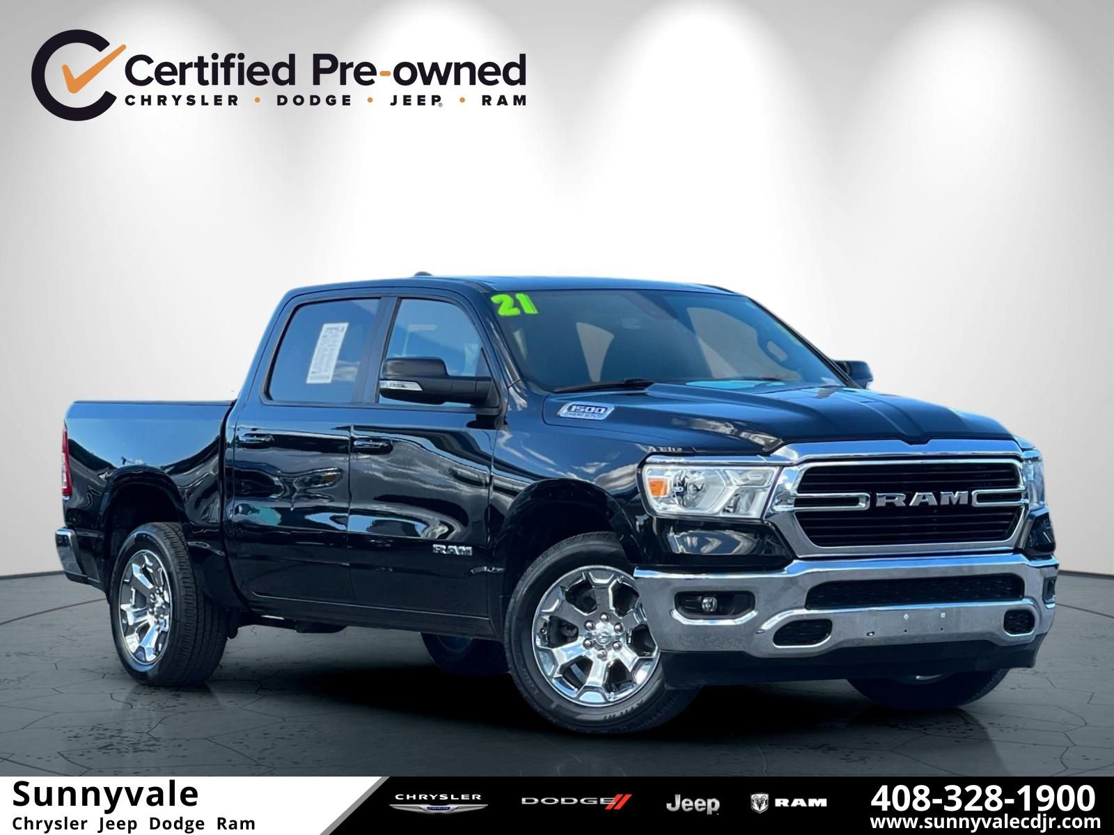 Used 2021 RAM 1500 Big Horn RWD image 1