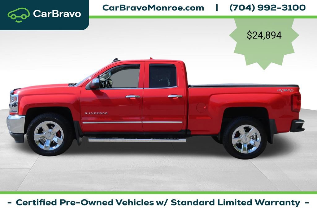 Certified 2016 Chevrolet Silverado 1500 LTZ w/ LTZ Plus Package AWD/4WD image 10