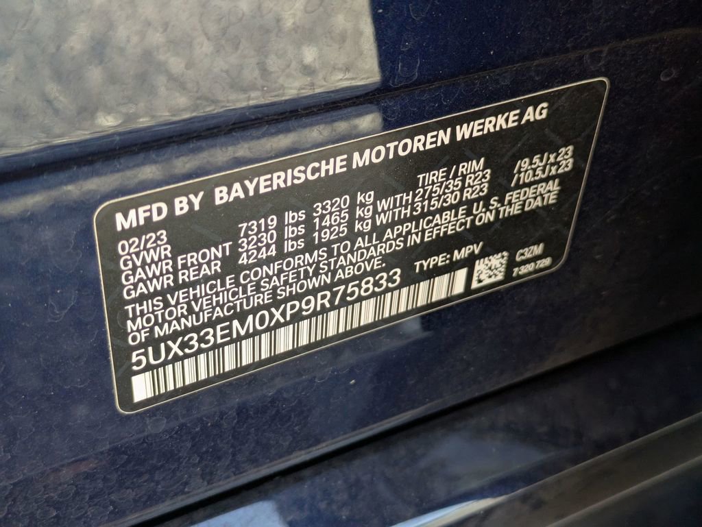 Used 2023 BMW X7 M60i w/ Executive Package image 35