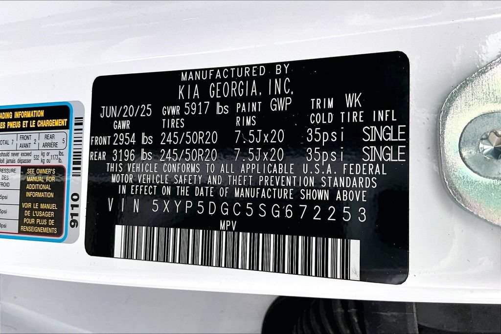 Used 2025 Kia Telluride SX w/ SX Captain's Chair Package AWD/4WD image 21