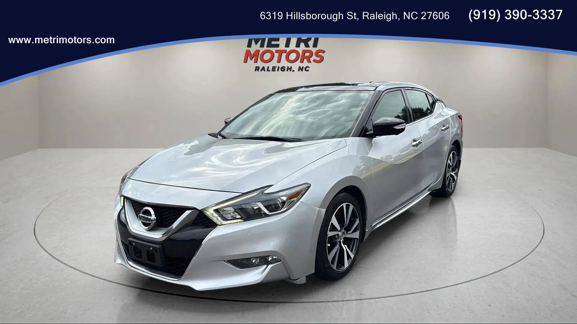 Used 2017 Nissan Maxima Platinum