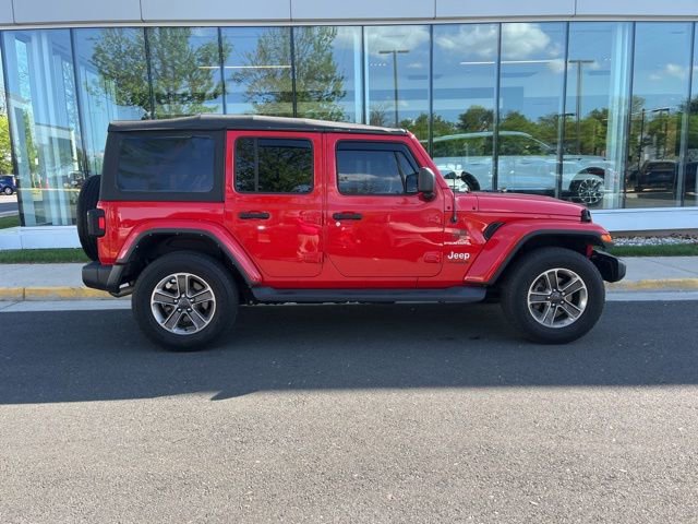Used 2021 Jeep Wrangler Unlimited Sahara w/ Cold Weather Group AWD/4WD image 10