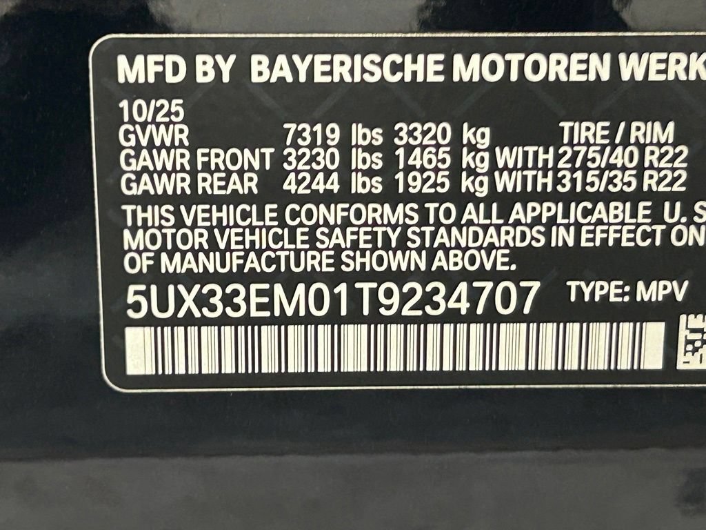 Used 2026 BMW X7 M60i AWD/4WD image 50