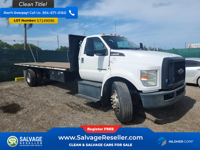 Used 2017 Ford F650 2WD Regular Cab Super Duty