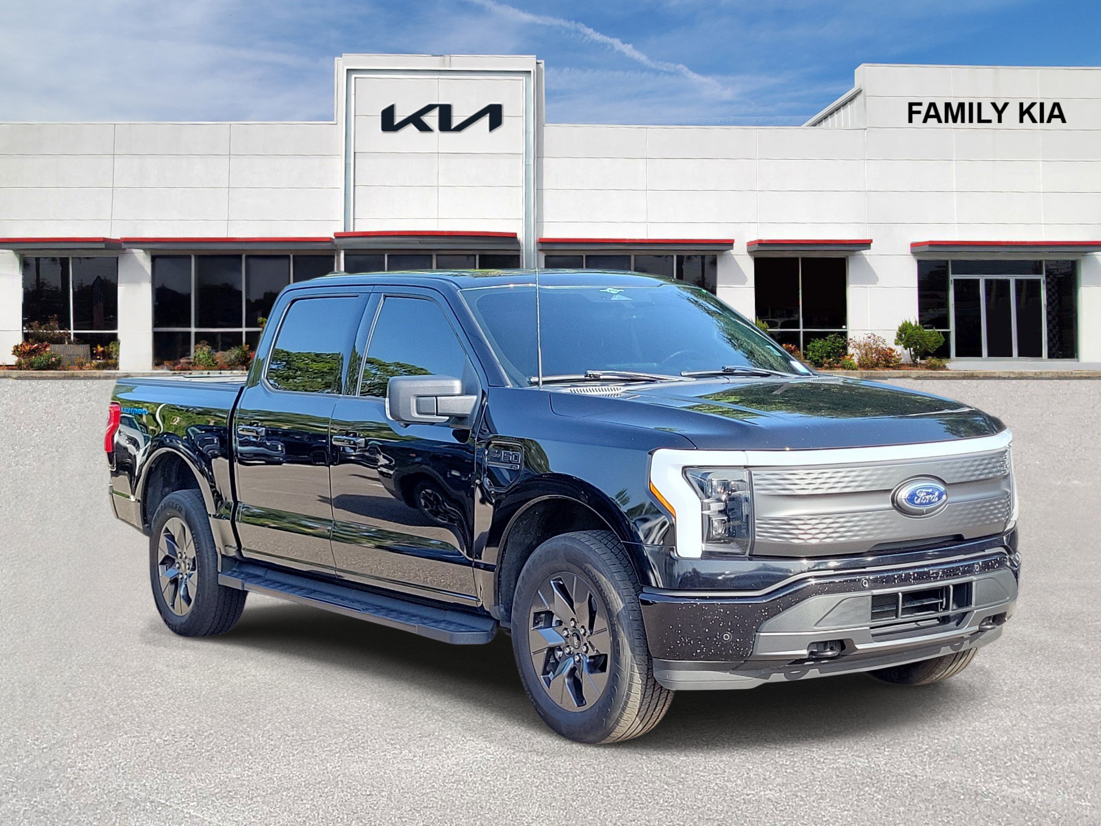 Used 2023 Ford F150 Lightning XLT w/ Equipment Group 312A High AWD/4WD image 1