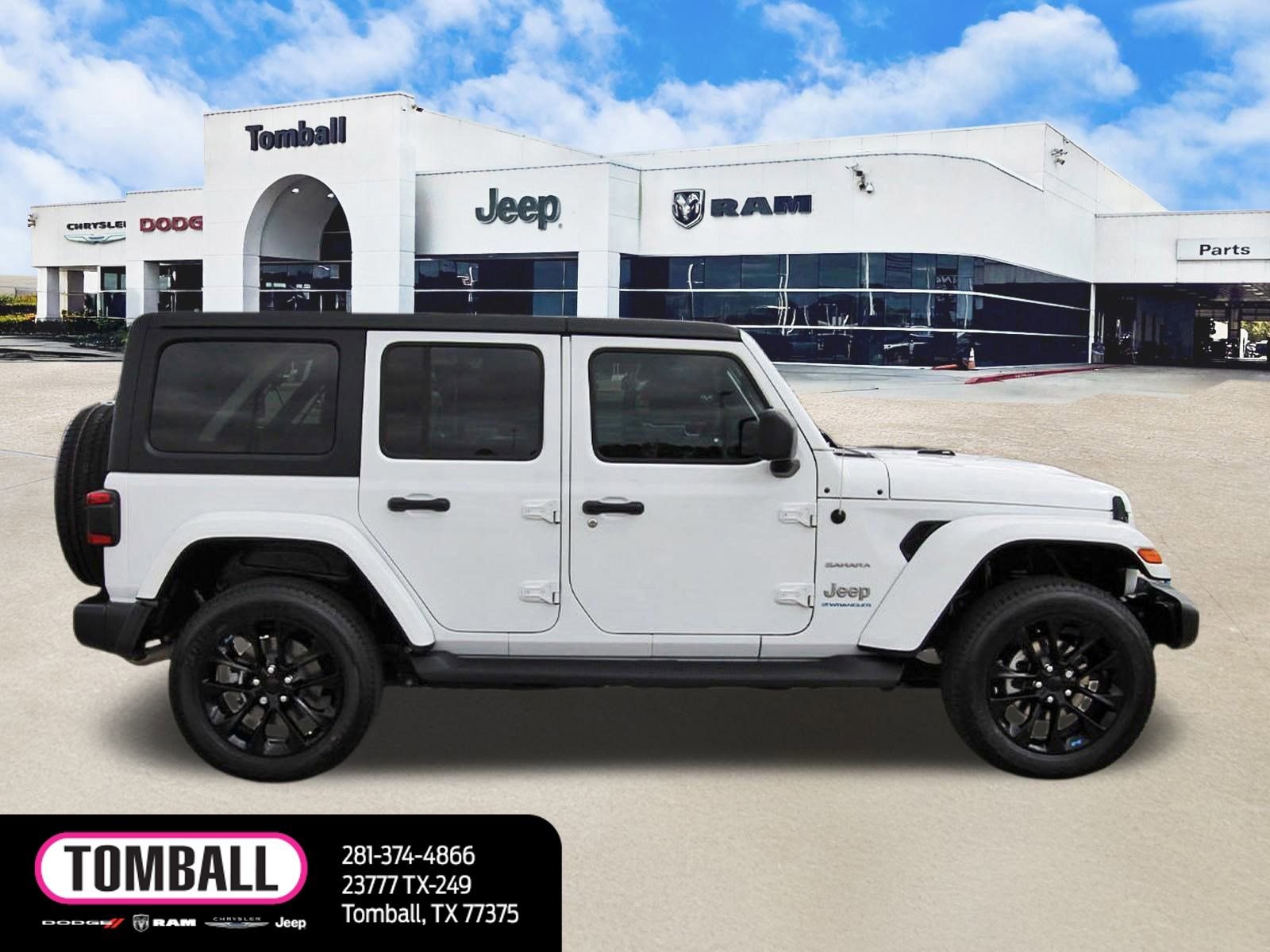 Used 2023 Jeep Wrangler Sahara 4xe image 8