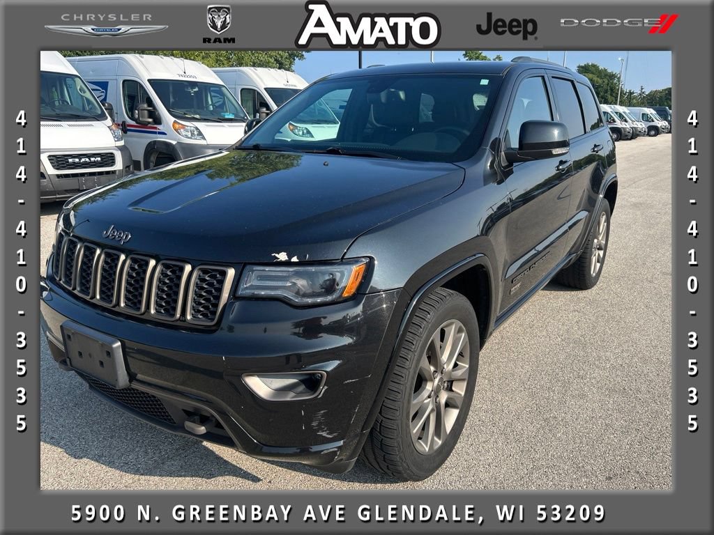 Used 2016 Jeep Grand Cherokee Limited 75th Anniversary AWD/4WD image 1