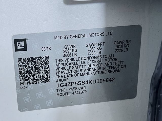 Used 2019 Buick LaCrosse Essence w/ Sun and Shade Package FWD image 12