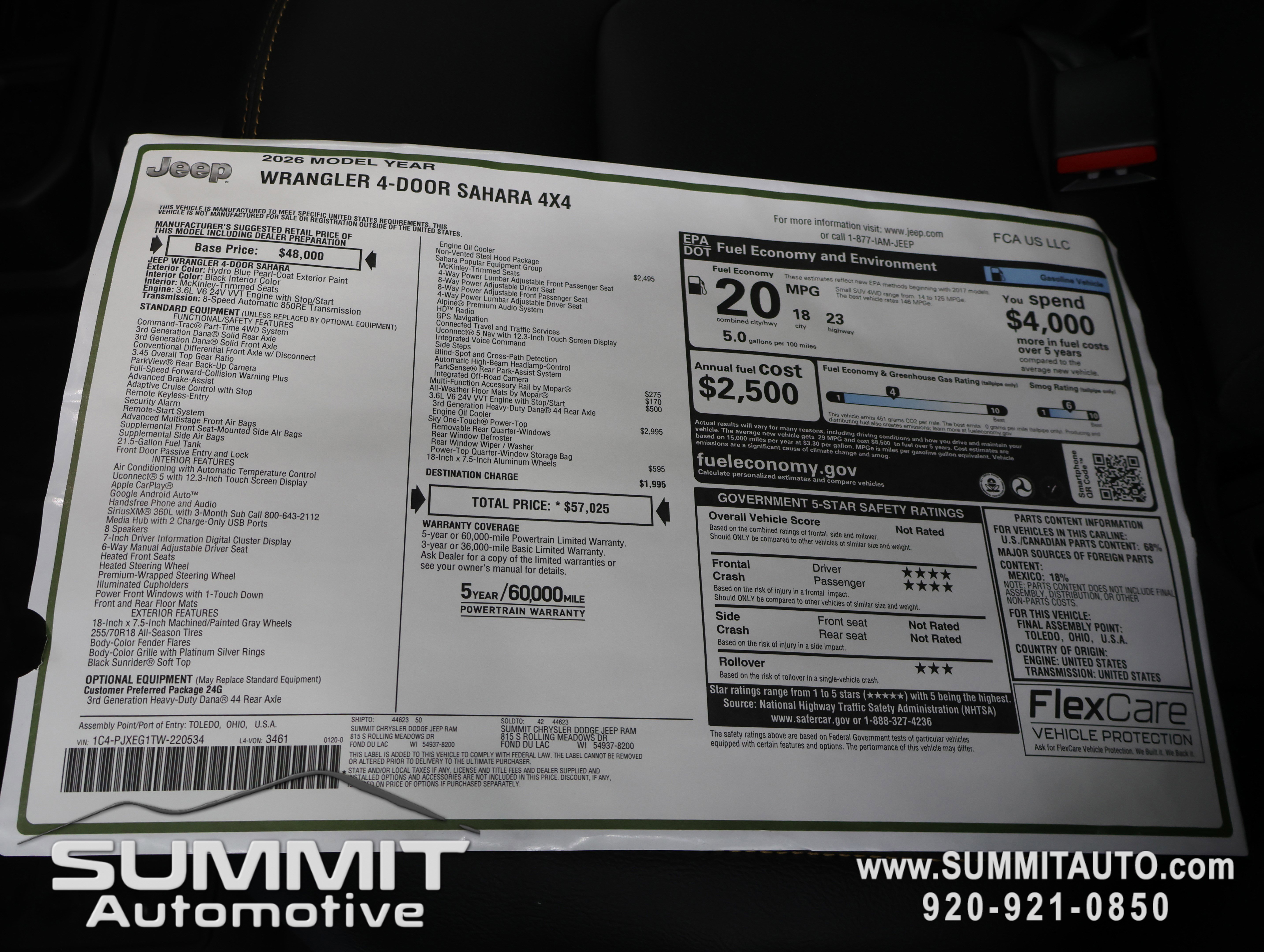 New 2026 Jeep Wrangler Sahara image 8