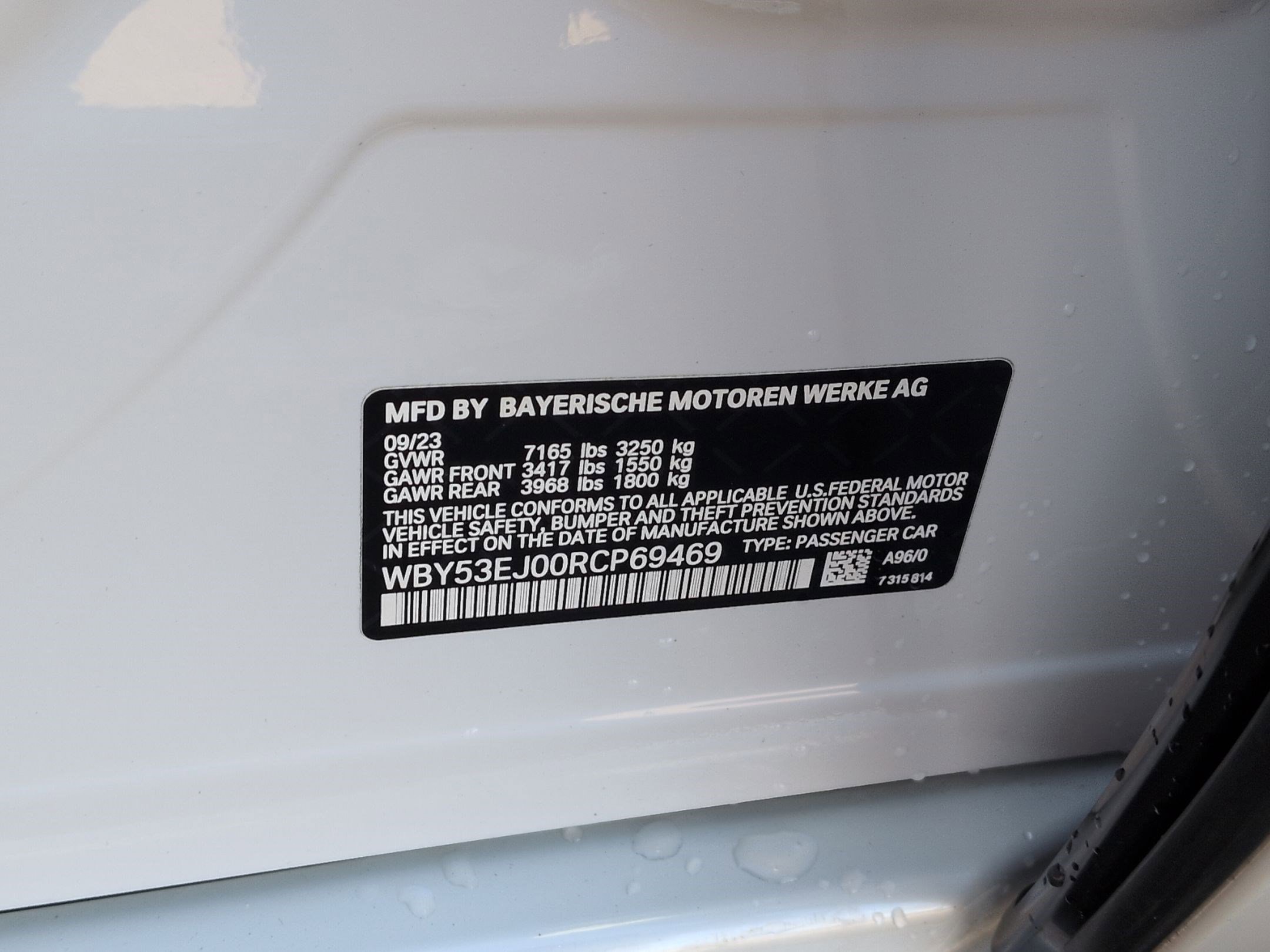 Certified 2024 BMW i7 xDrive60 image 35