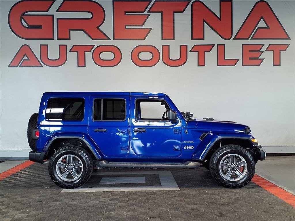 Used 2019 Jeep Wrangler Unlimited Sahara w/ Uconnect 4C Nav & Sound Group