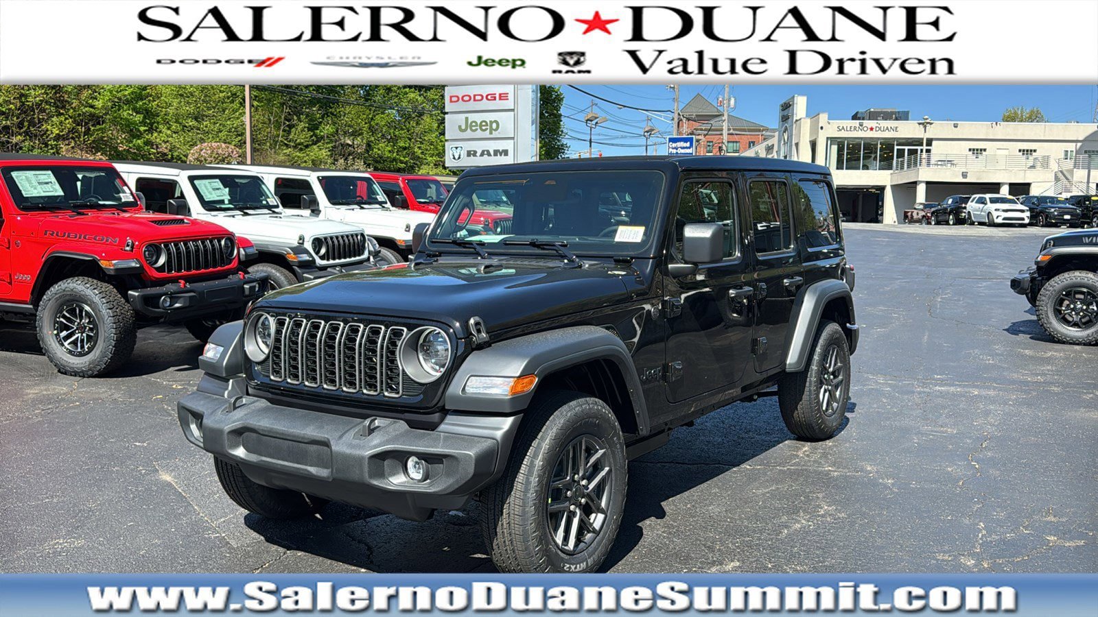 New 2026 Jeep Wrangler Unlimited Sport