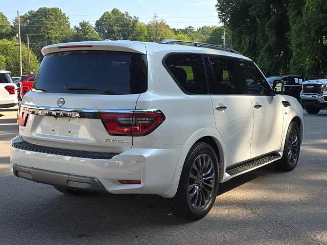 Used 2021 Nissan Armada Platinum w/ Captain's Chairs Package RWD image 6