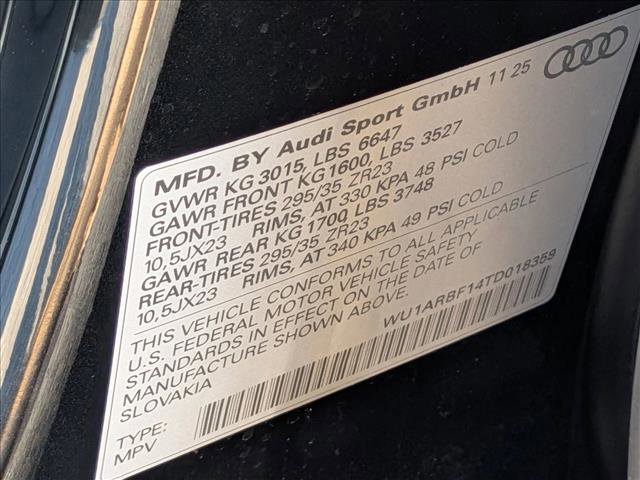 New 2026 Audi RS Q8 performance AWD/4WD image 19