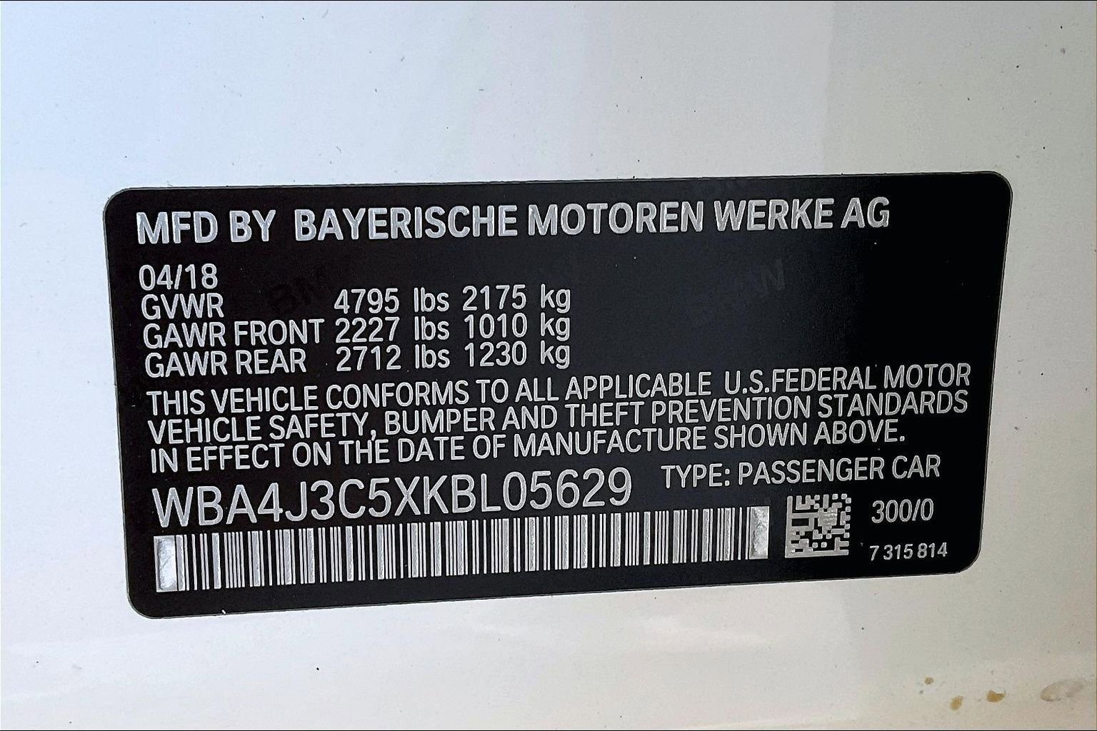 Used 2019 BMW 430i Gran Coupe xDrive w/ M Sport Package AWD/4WD image 16