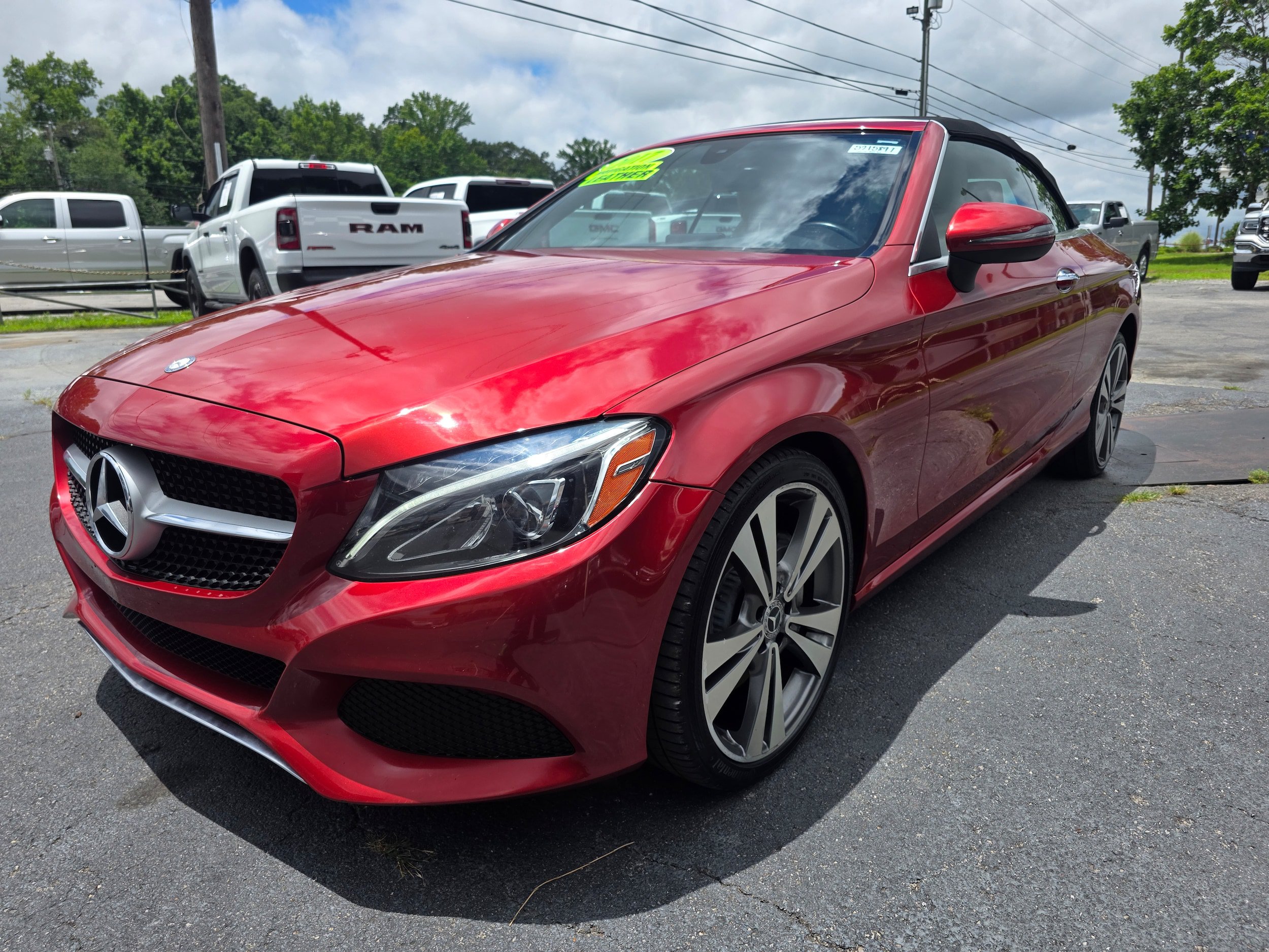 Used 2017 Mercedes-Benz C 300 Cabriolet w/ Parking Assist Package
