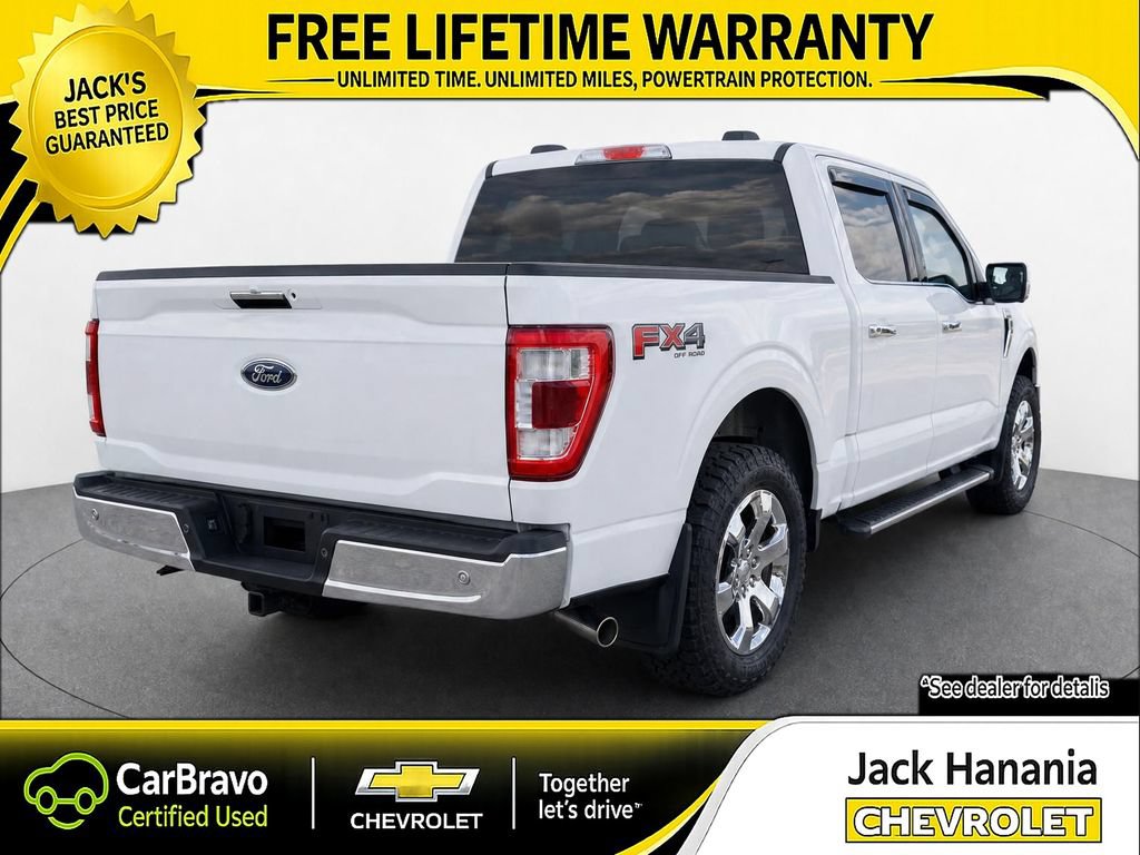 Used 2022 Ford F150 Lariat w/ Equipment Group 502A High AWD/4WD image 4