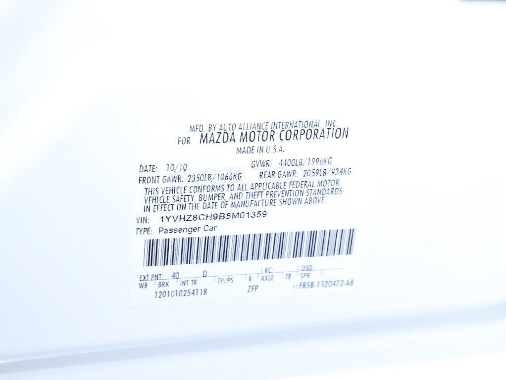 Used 2011 MAZDA MAZDA6 i Touring FWD image 20