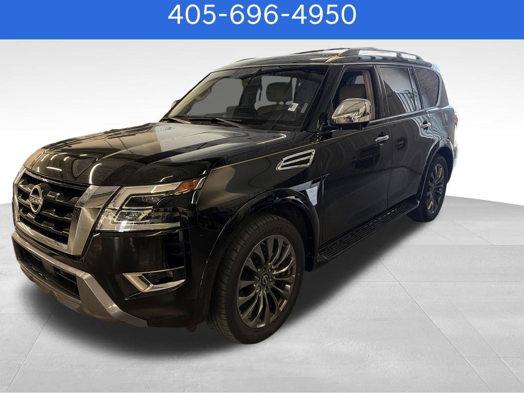 Used 2023 Nissan Armada Platinum w/ Captain's Chairs Package