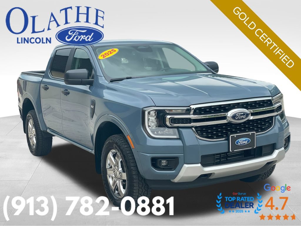 Certified 2025 Ford Ranger XLT w/ Chrome Accent Package AWD/4WD image 9