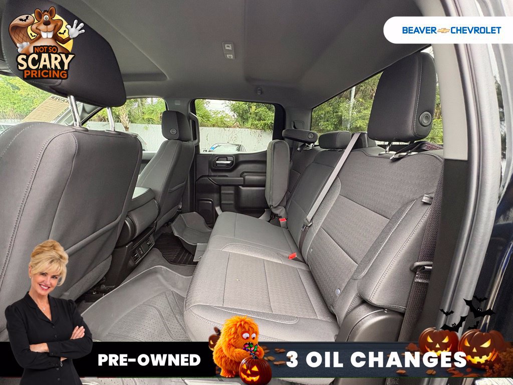 Used 2024 Chevrolet Silverado 1500 Custom w/ Turbomax Blackout Package AWD/4WD image 14