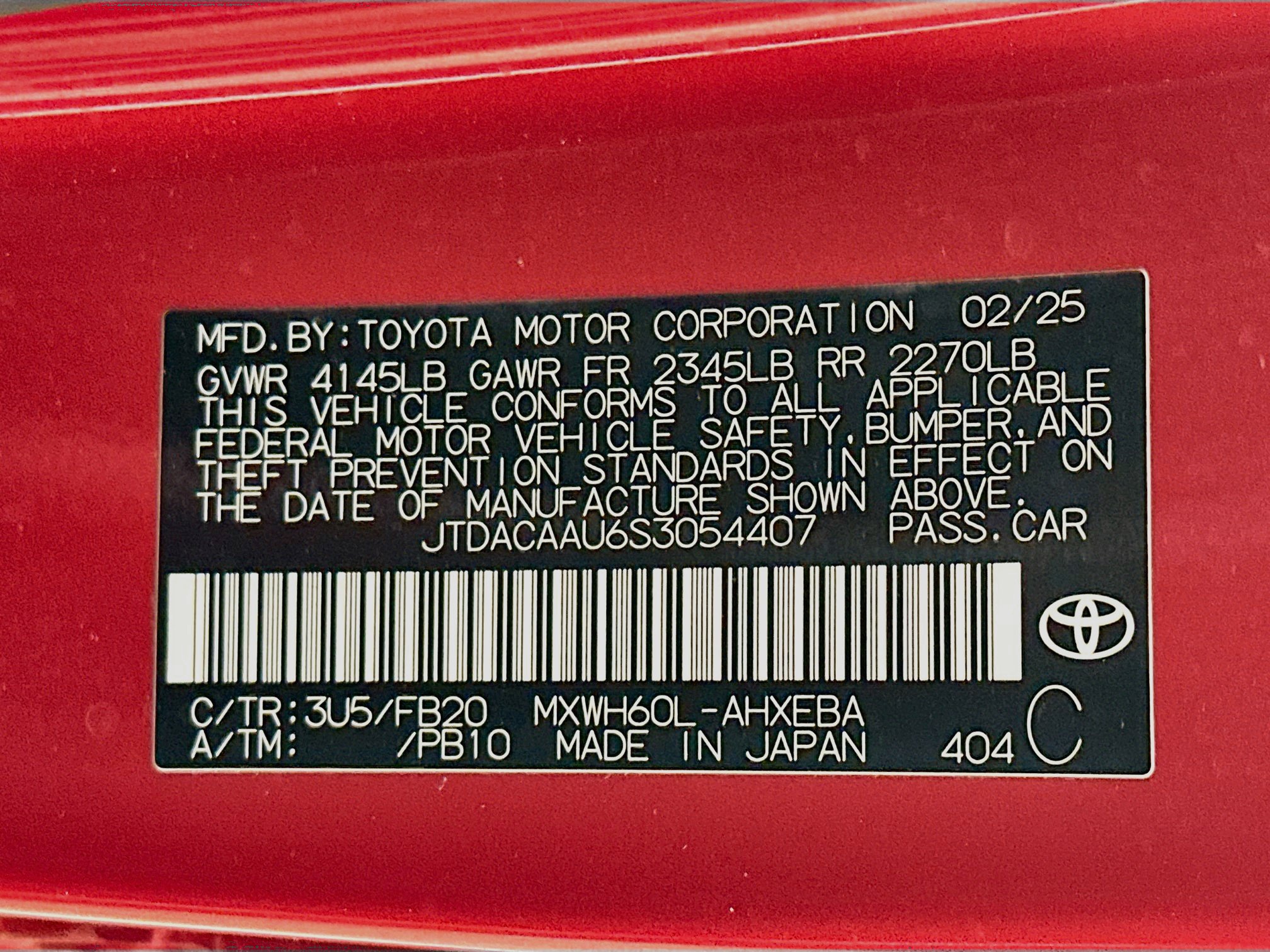 Used 2025 Toyota Prius LE FWD image 12