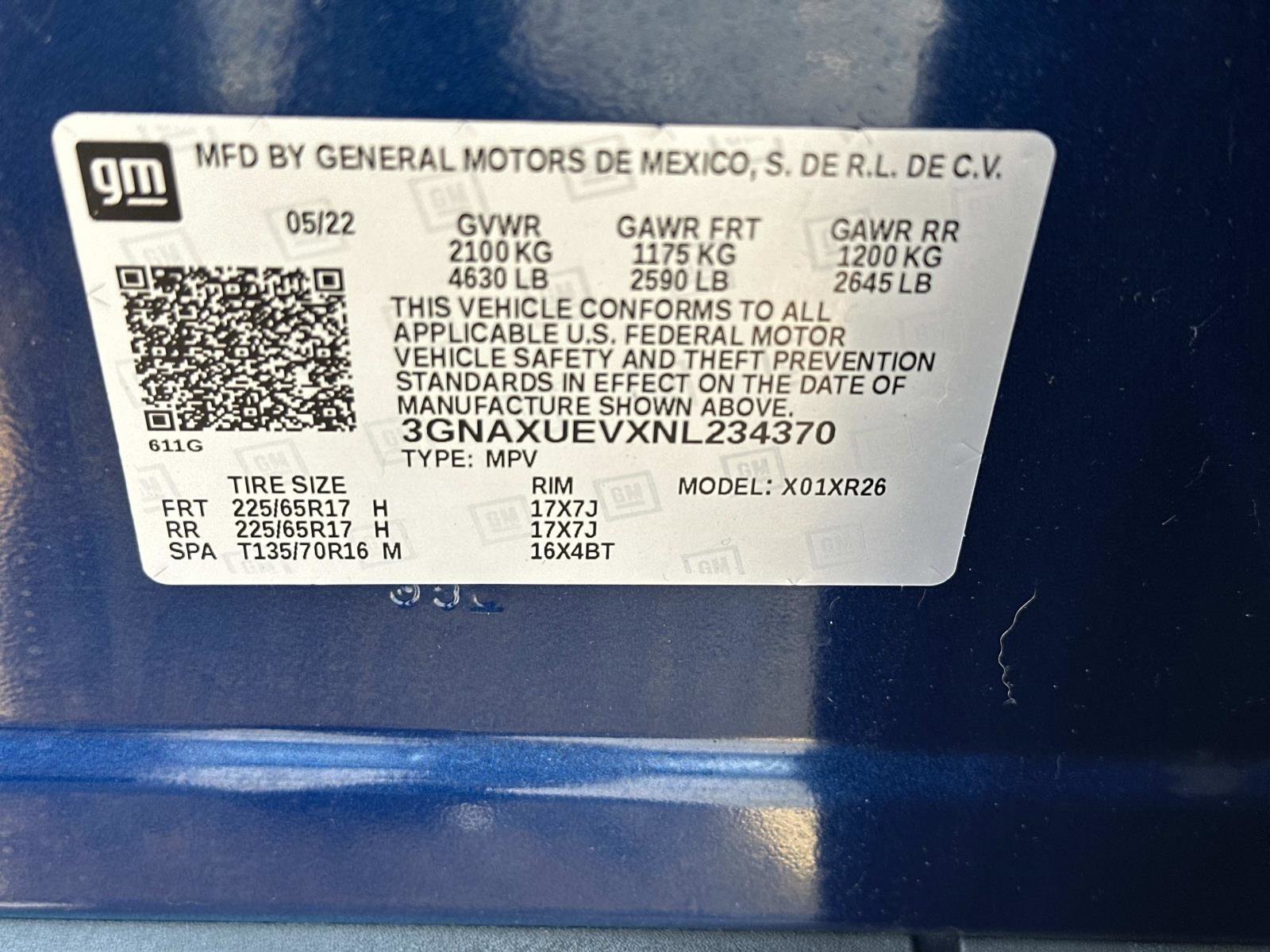 Used 2022 Chevrolet Equinox LT image 17