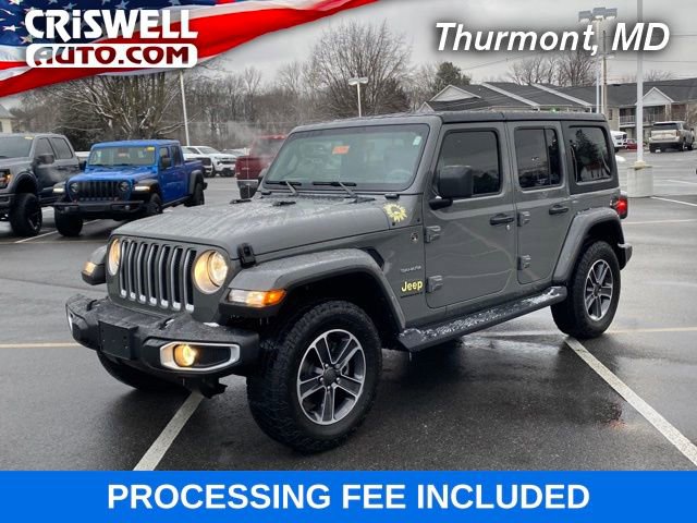 Used 2023 Jeep Wrangler Unlimited Sahara w/ Cold Weather Group AWD/4WD image 1