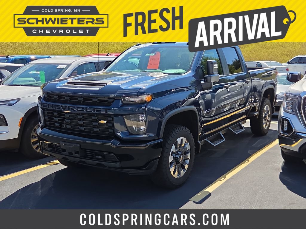 Used 2021 Chevrolet Silverado 2500 Custom w/ Custom Value Package AWD/4WD image 1