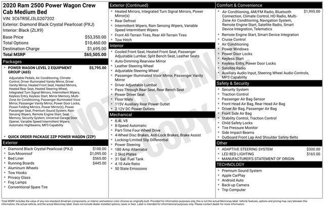 Used 2020 RAM 2500 Power Wagon