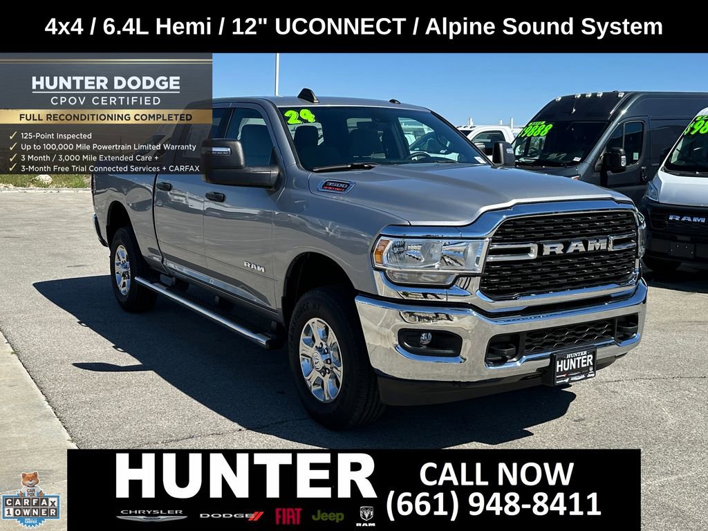 Certified 2024 RAM 3500 Big Horn w/ Heated Seats & Wheel Group image 11