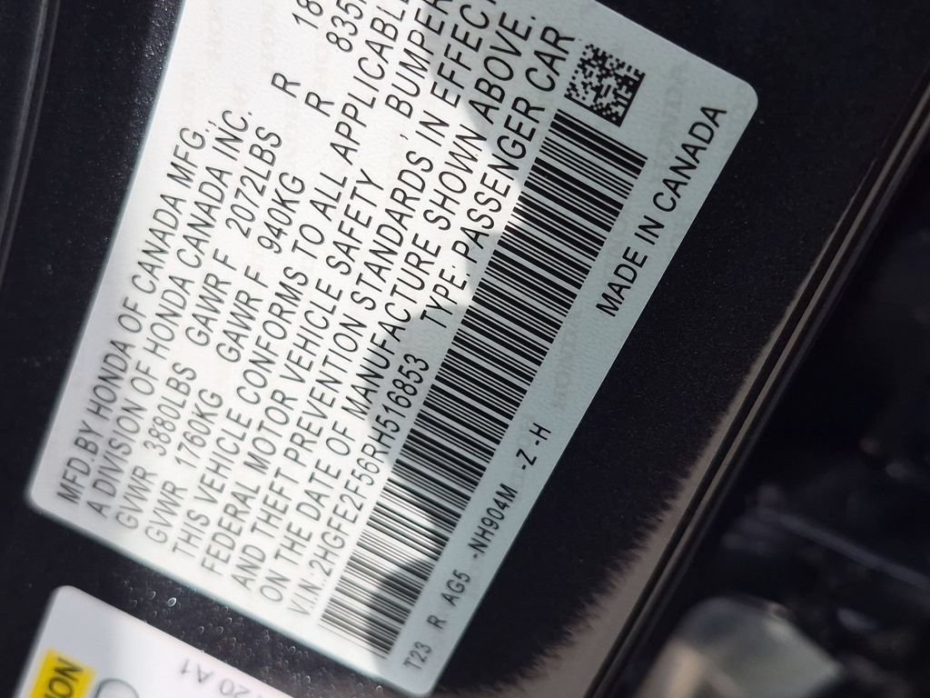 Used 2024 Honda Civic Sport image 25