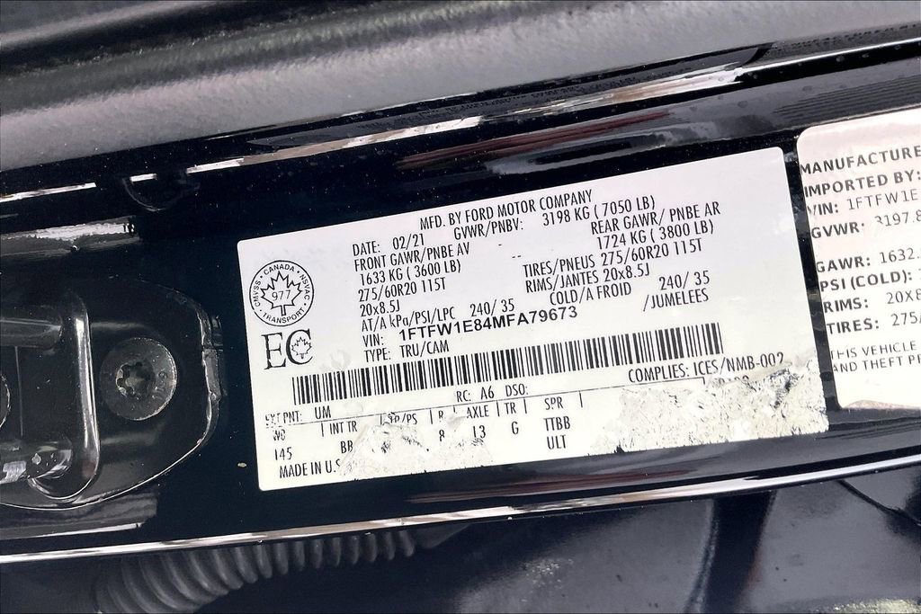 Used 2021 Ford F150 Platinum image 20