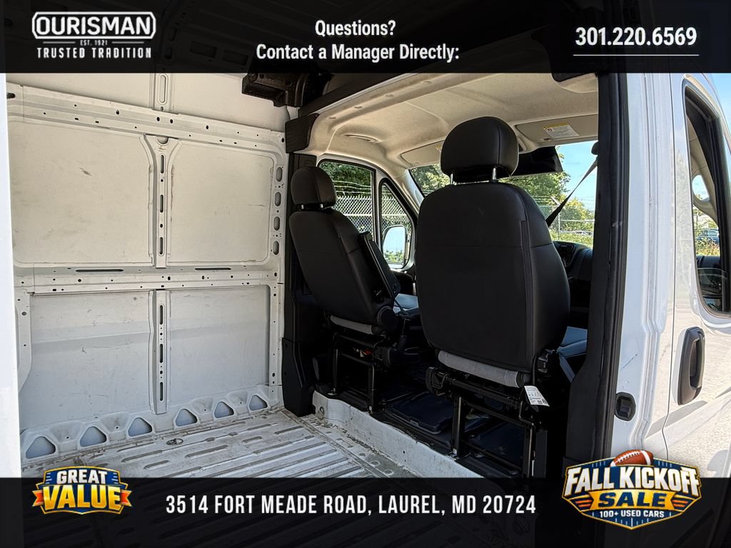 Used 2025 RAM ProMaster 2500 w/ Convenience Group FWD image 13