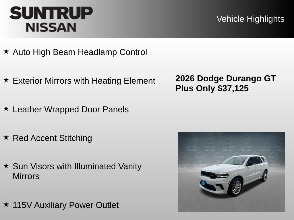 Used 2026 Dodge Durango GT AWD/4WD image 38